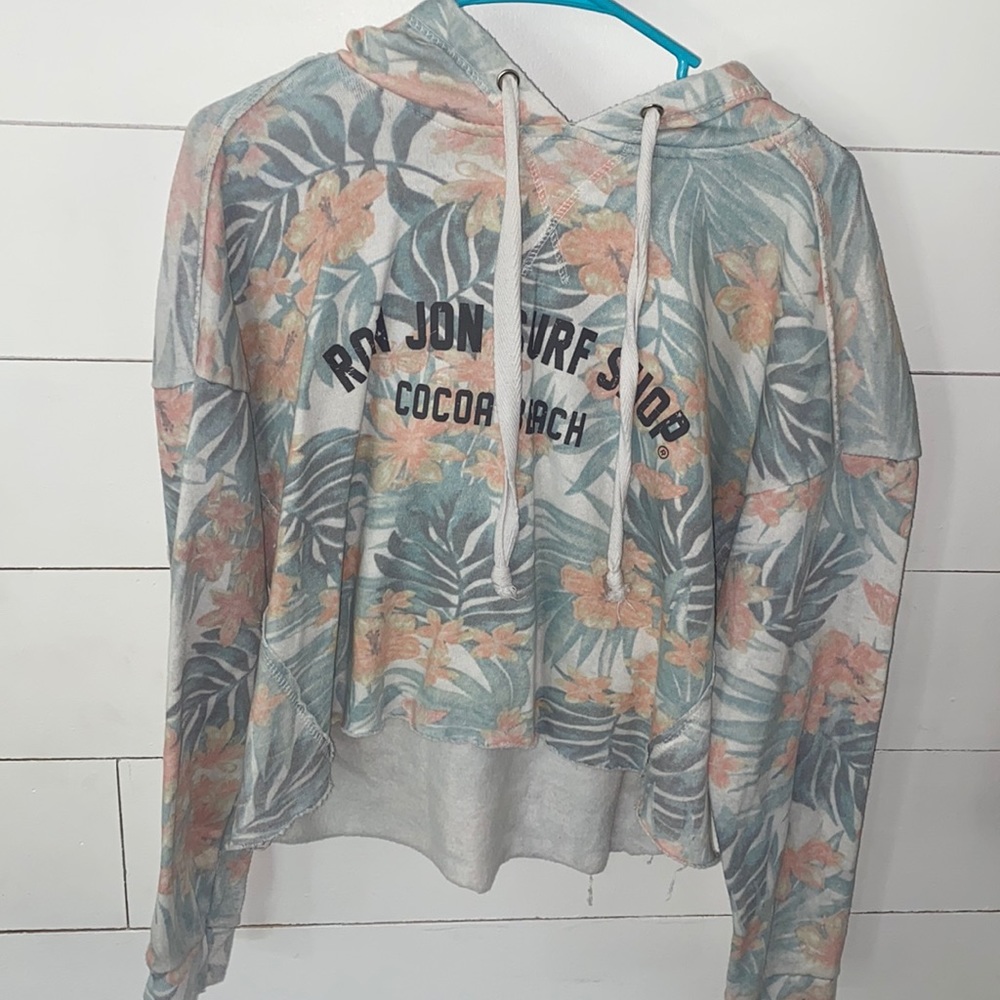 Ron Jon Cropped Hoodie